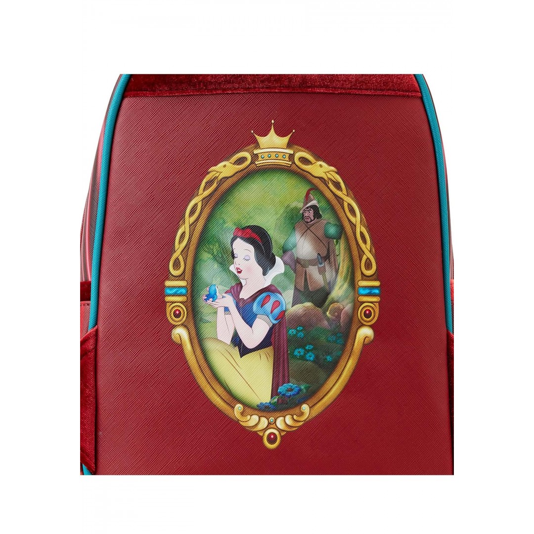 Loungefly Disney Snow White Evil Queen Throne Double Strap Shoulder Bag